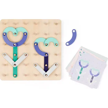 Dřevěná hračka Geoplank kreativní hra pro děti