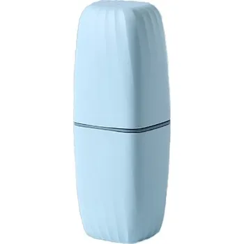 Elektrický zubní kartáček Pouzdro cestovní nádobka na zubní kartáček a pastu mátová