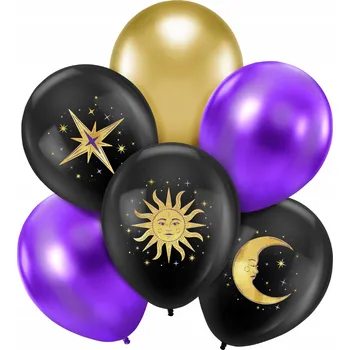 Balónek LATEXOVÉ BALÓNKY SVATOONDŘEJSKÁ NOC 30 CM 6 KS DEKORACE NA PÁRTY A ZÁBAVU ANDRZEJKOVOU