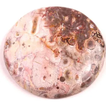 Přírodní kámen Kabošon Jaspis Leopard Skin č.6948 (30x6mm)