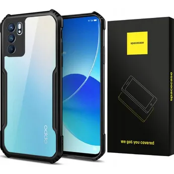 Pouzdro na mobilní telefon Zadní Kryt Spacecase pro Oppo Reno6 5G černý