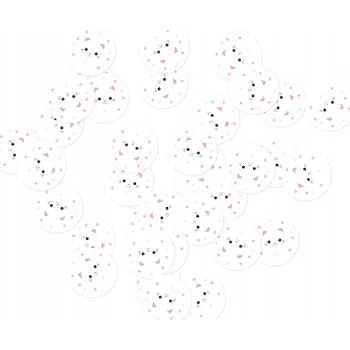 Party dekorace Narozeninové konfety Sladká Kočička, cca 36 ks