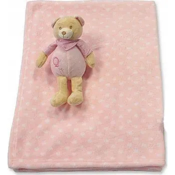 Dětská deka Malá deka s medvídkem pro miminko 75x100 cm