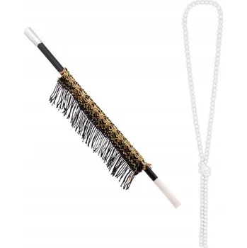 Šperk Sada. retro charleston 20. léta, doutníkový náhrdelník