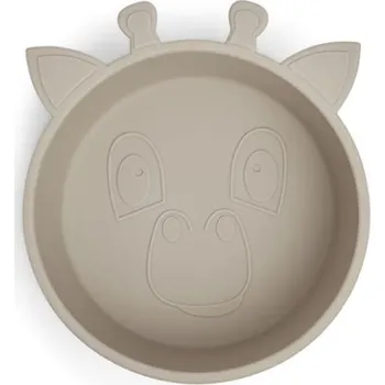 Miseczka nuuroo béžová silikonová