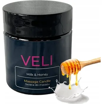 Svíčka Masážní svíčka "Mléko & med" 80 ml