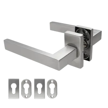Zábradlí Klika, L-130 mm, broušená nerez AISI304