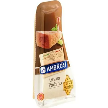 CZ distribuce AMBROSI Grana Padano 9-měsíční D.O.P. sýr chlaz. 200 g