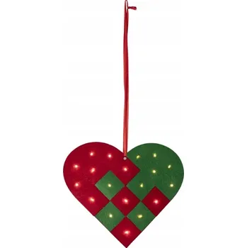 Obraz Závěsná dekorace srdce LED MERRY na baterie