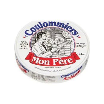 CZ distribuce COULOMMIERS Mon Pére sýr plísňový chlaz. 320 g