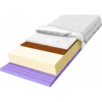Matrace Matrace 150x190 pěnová H2 H3 kokos s tvarovou pamětí 25cm