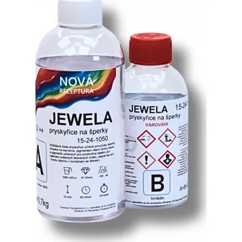 PourArt Epoxidová pryskyřice JEWELA 15-24-1050 čirá UV++ Balení A+B: 0,7 kg