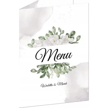 Obraz Svatební menu rozkládací 4 ks
