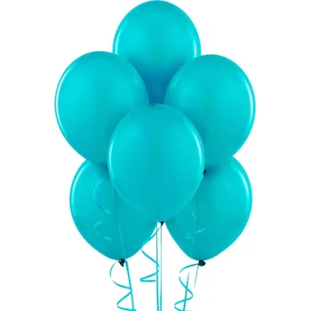 Balónek Latexové balónky pastelově tyrkysové 27 cm 100 ks