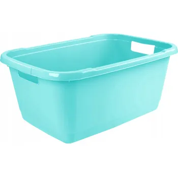 Koš na prádlo Volně stojící koš na prádlo Keeeper 52l modrý