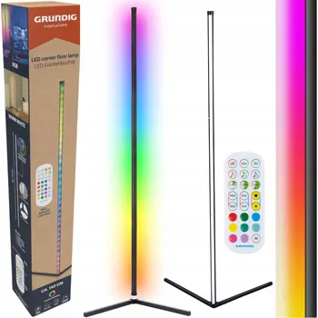 Stojací lampa Stojací lampa Grundig Moderní RGB lampa integrovaný LED zdroj 6 W vícebarevná