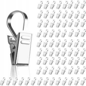 Věšák VĚŠÁKY S KLIPY HÁČKY NA OBLEČENÍ DO SKŘÍNĚ SVORKY 10x 10 Ks