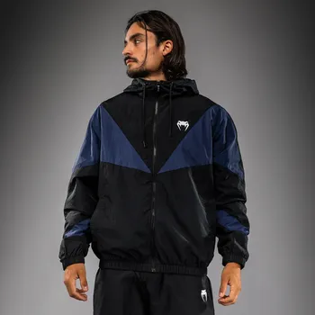 Pánská bunda Track Jacket Venum Vectra - Black/Blue Velikost: XL