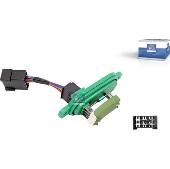 Ventilátor topení a klimatizace Odpor vnitřního tlakového ventilátoru DT Spare Parts 7.74069