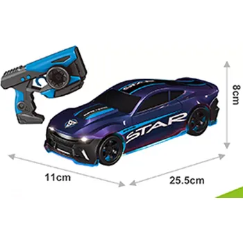 RC model auta RC auto STAR modré s driftovacími koly
