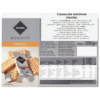 Křehké sušenky Rioba 1200 g