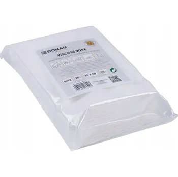 Utěrka Utěrka DONAU HOME s viskózou 70% skládací max 30x40cm 20 KS bílá