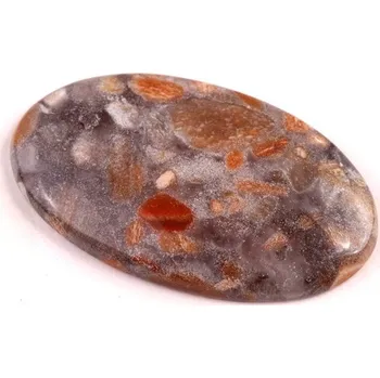 Přírodní kámen Kabošon Jaspis Tabu č.6896 (35x21x5mm)