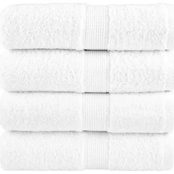 Utěrka Prémiové ručníky pro hosty SOLUND 4 ks bílé 30x50 cm 600 g/m² IM_137121