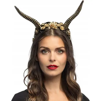 Čelenka TIÁRA DEMONA, ČELENKA HALLOWEEN