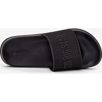 Sada pánského spodního prádla Pánské pantofle na pěnové podešvi Big Star – černé Velikost: 42