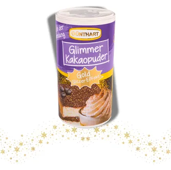 Limitovaná edice: Gold KAKAO v cukřence s glitry 100 g