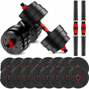 Bitumové činky s regulací 4FIZJO 2x 20 kg