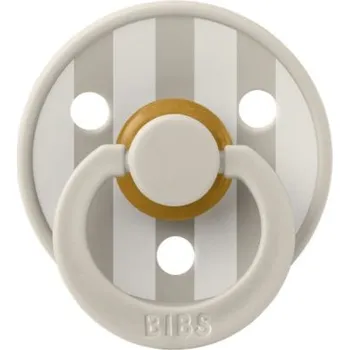 dudlíky Kulatý gumový Dudlík Bibs 6 měsíců +