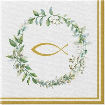 Papírový ubrousek Ubrousek čtvercový 40 cm x 40 cm