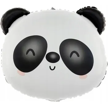 Balónek NAROZENINOVÉ BALÓNKY PANDA FÓLIOVÉ NAROZENINY 56cm 1 Ks