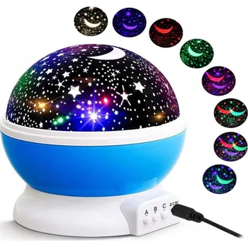 Lampička PROJEKTOR NOČNÍ OBLOHY LED NOČNÍ LAMPA LAMPA PROJEKTOR NEBE