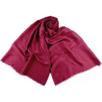 Letní šátek / šála / pléd jednobarevný 85x180 cm Varianta: 5 pink tmavá, Balení: 1 ks