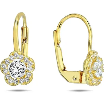 Náušnice Zlaté náušnice se zirkony ZE0913XJ72-2200 (585/1000) 2,22g