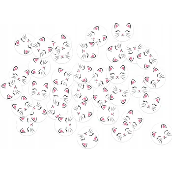 Party dekorace Narozeninové konfety Kočka, cca 36 ks