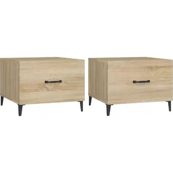 Konferenční stolek Konferenční Stolky Dub Sonoma 50x50x40 cm