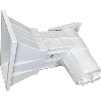 Eurostandard Skimmer pro fóliový bazén Clevelings Široké hrdlo s prodloužením 10 cm, 5000 l/h, regulace pomocí plovoucí jednotky, pr. 50 mm a 6/4˝ mosazné závity