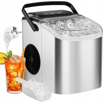 Výrobník ledu Výrobník ledu Bedee sacfdsgsdhrj stříbrný/šedý 95 W