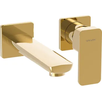 Vodovodní baterie Umyvadlová baterie pod omítku Valvex Loft Gold zlatá