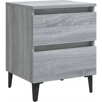 Noční stolek Noční stolek šedý dub sonoma 40x35x50 cm