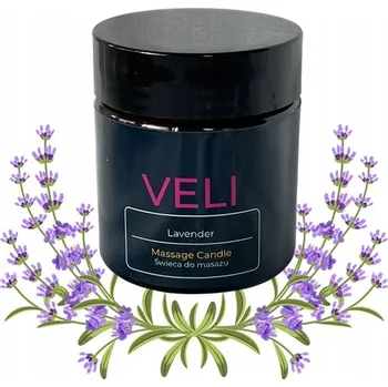Svíčka Masážní svíčka "Levandule" 80 ml