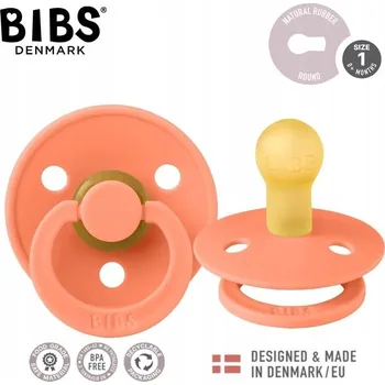 Kulatý gumový Dudlík Bibs 0 +