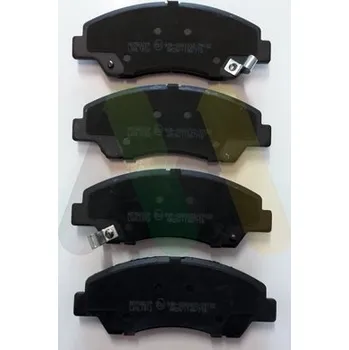 Brzdová destička Sada brzdových destiček, vždy 4 kusy v sadě MOTAQUIP LVXL1812