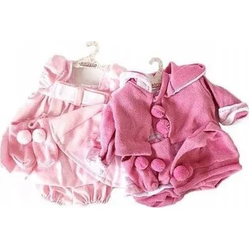 Panenka Llorens Oblečení pro panenku miminko vinyl 38-40 cm - mix barev/vzorů