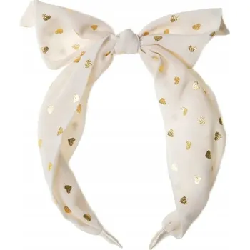 Čelenka Rockahula Kids čelenka do vlasů pro dívky - Zlaté srdíčko