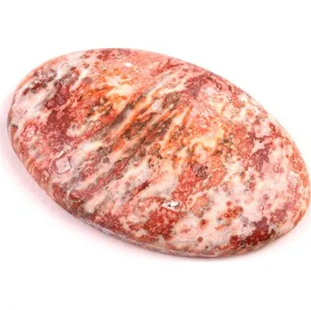 Přírodní kámen Kabošon Jaspis Leopard Skin č.6944 (32x21x5mm)